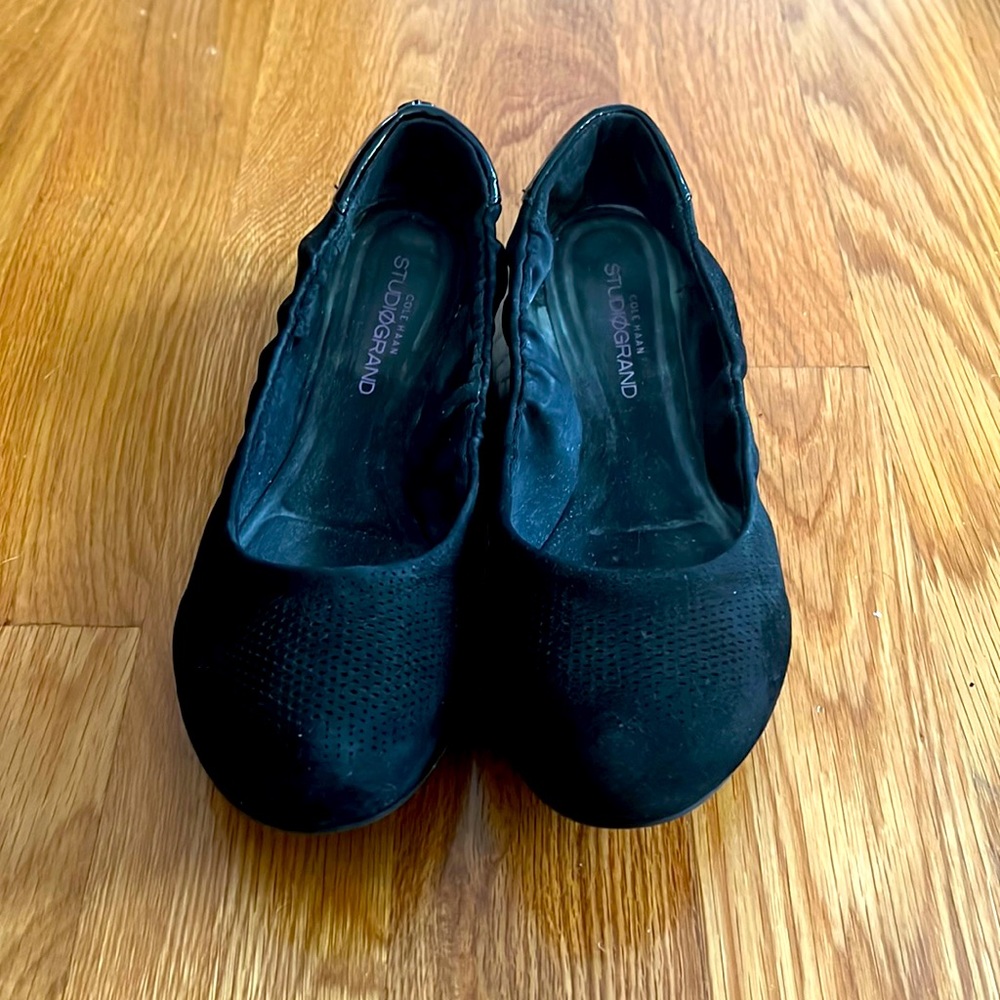 Cole Haan Suede Ballet Flats.  Size 9.5 - barely worn